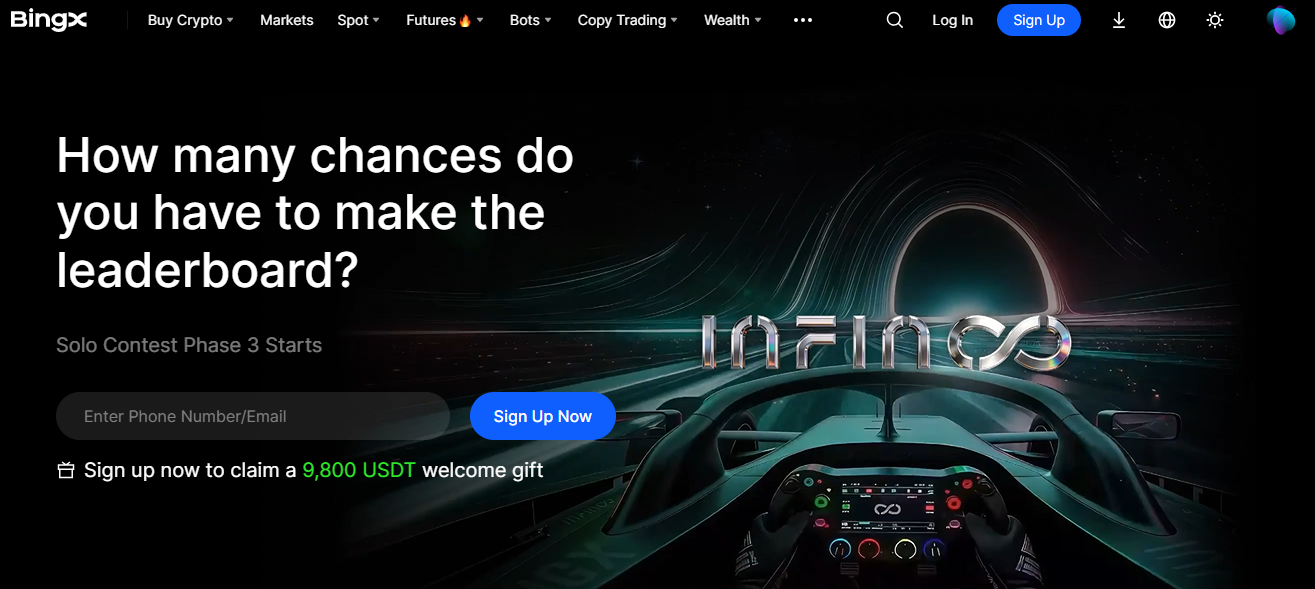BingX: panoramica della piattaforma BingX exchange specialista del copy trading con oltre 17.000 elite trader