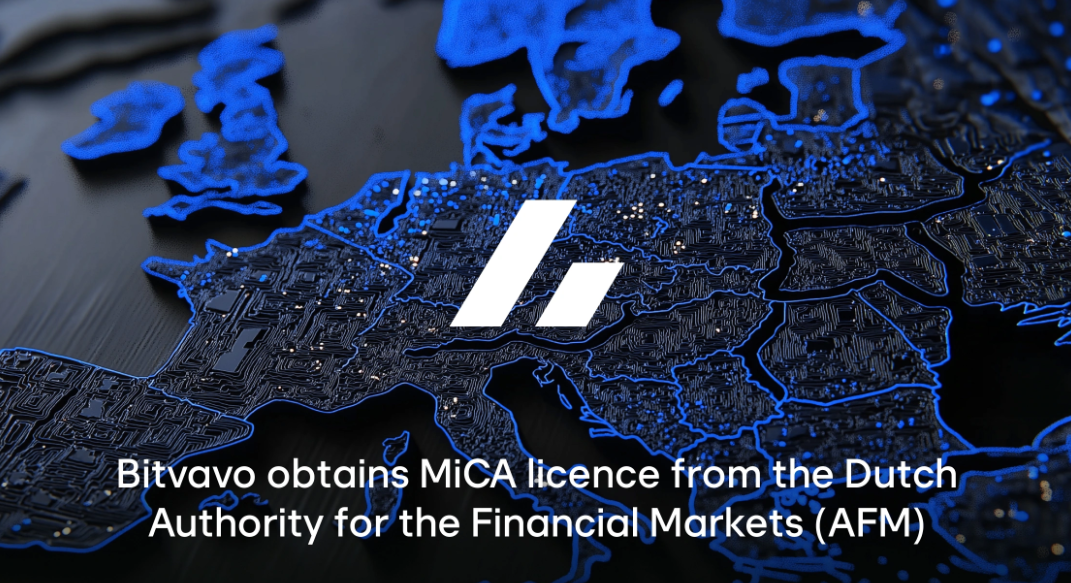 Bitvavo: licenza MiCA AFM e registrazione DNB olandese