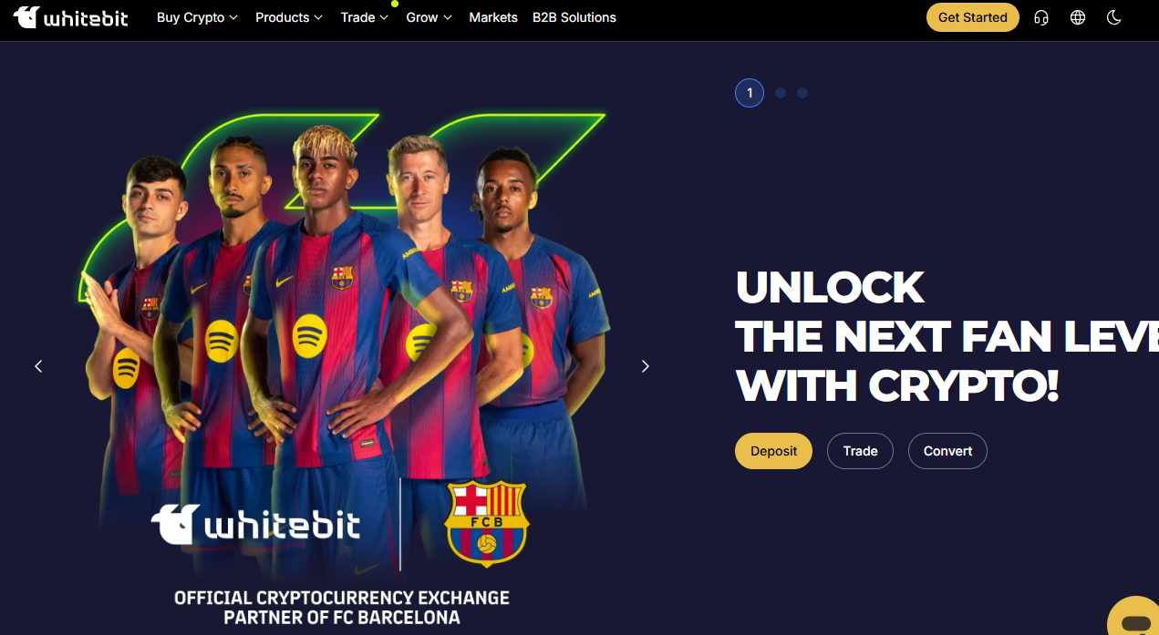 WhiteBIT exchange lituano con Whitechain e Nova Card
